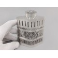 Veche butelcuță din argint pentru băuturi fine decorată în manieră neoclasică | cca. 1920 - 1930